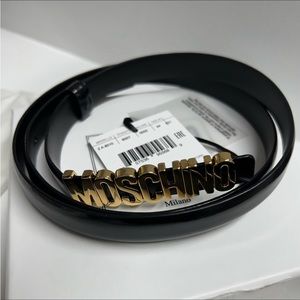 MOSCHINO belt size 90 cm . Brand new ,  comes with dust bag and box